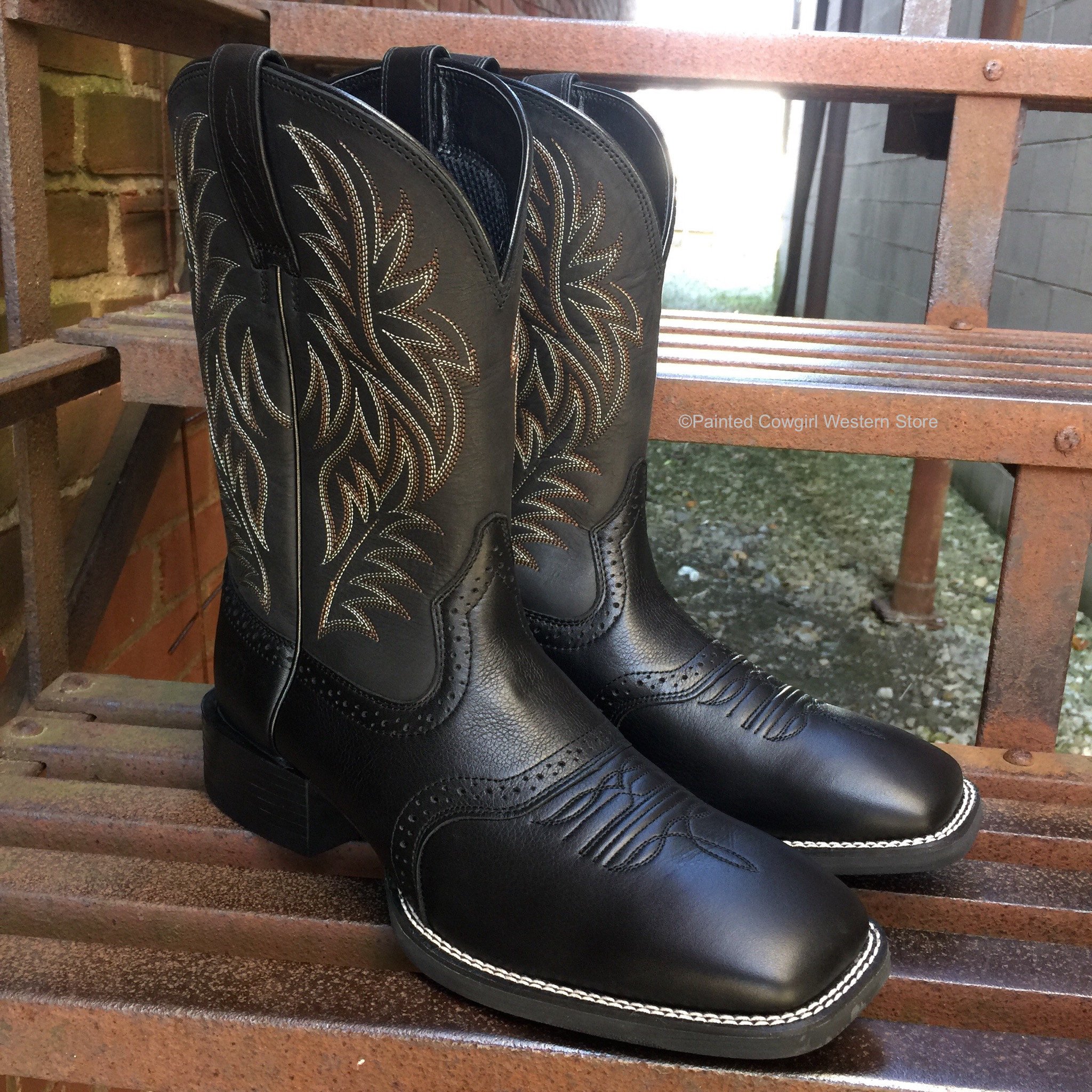 Square Toe Ariat Cowgirl Boots