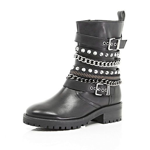 ladies ankle motorcycle boots