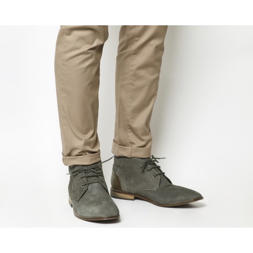 gray suede chukka boots